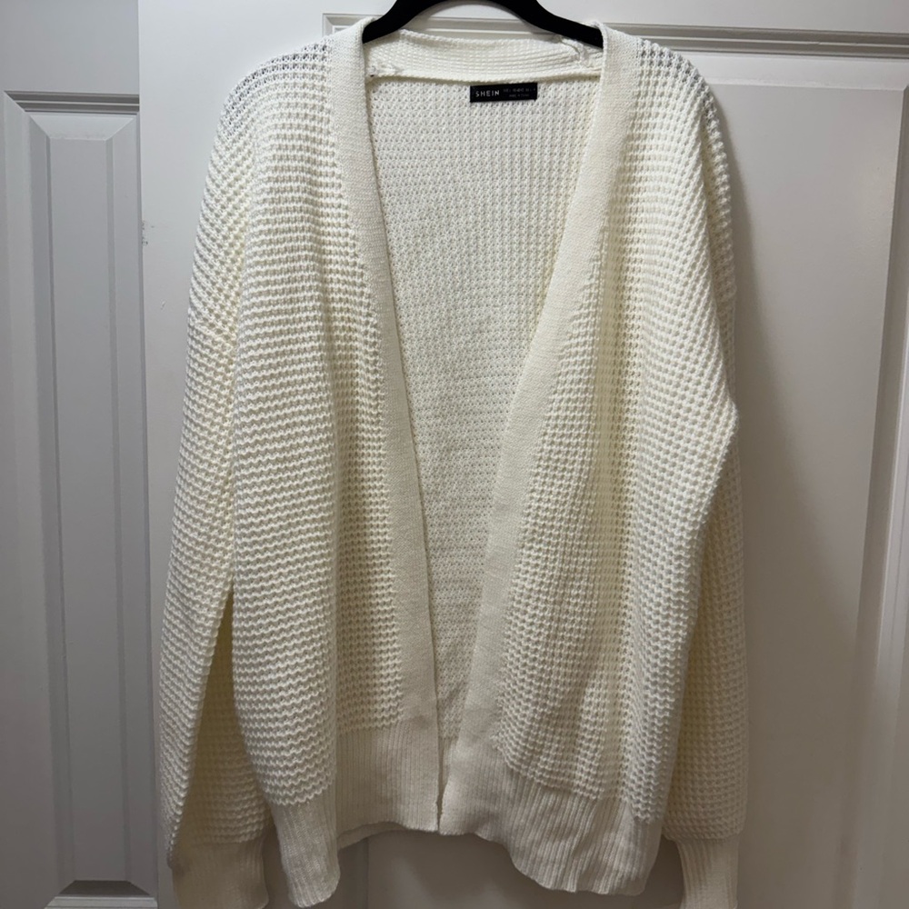 Cream Knit Cardigan